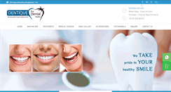 Desktop Screenshot of dentiquecochin.com